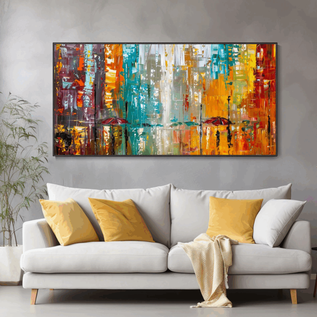 Mordern urban abstract painting