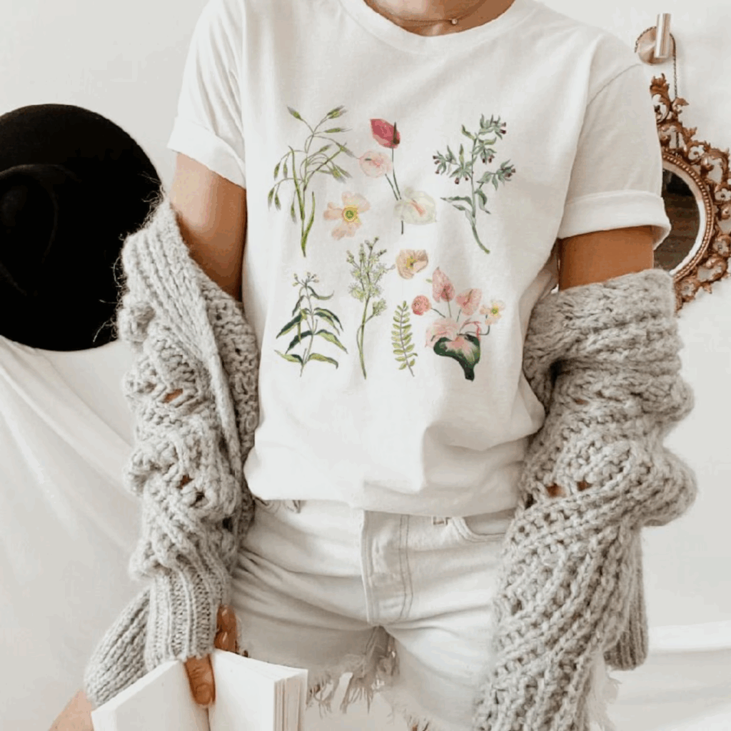 Flora unique t-shirt