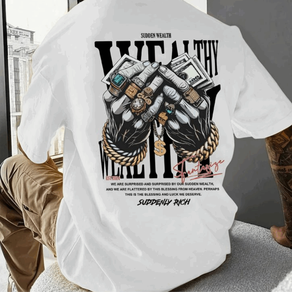 Wealthy cotton t-shirt