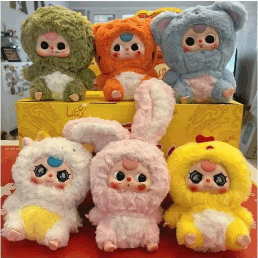 Baby three art toys
